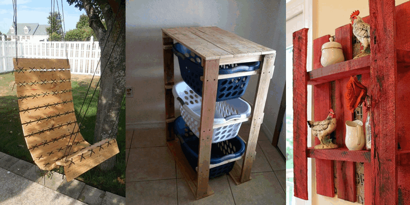 22 SORPRENDENTES IDEAS para construir muebles con pallets de madera